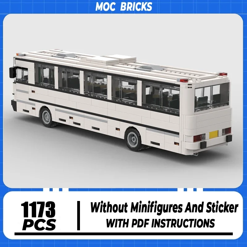 

Moc Building Bricks City Cars Model Speed Champions Scale Bus Technology Modular Blocks Gifts Toys Children DIY Sets Assembly