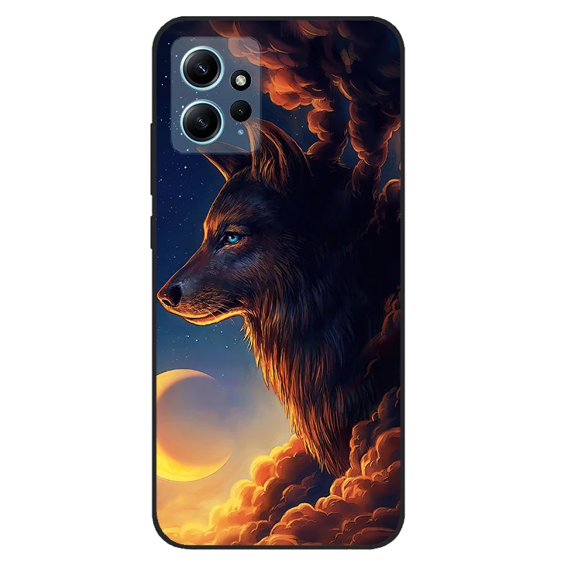 For Redmi Note 12 4G Case Silicon Back Cover Phone Case for Xiaomi Redmi Note12 4G Cases Redmi Note 12 4G 2023 Soft bumper coque