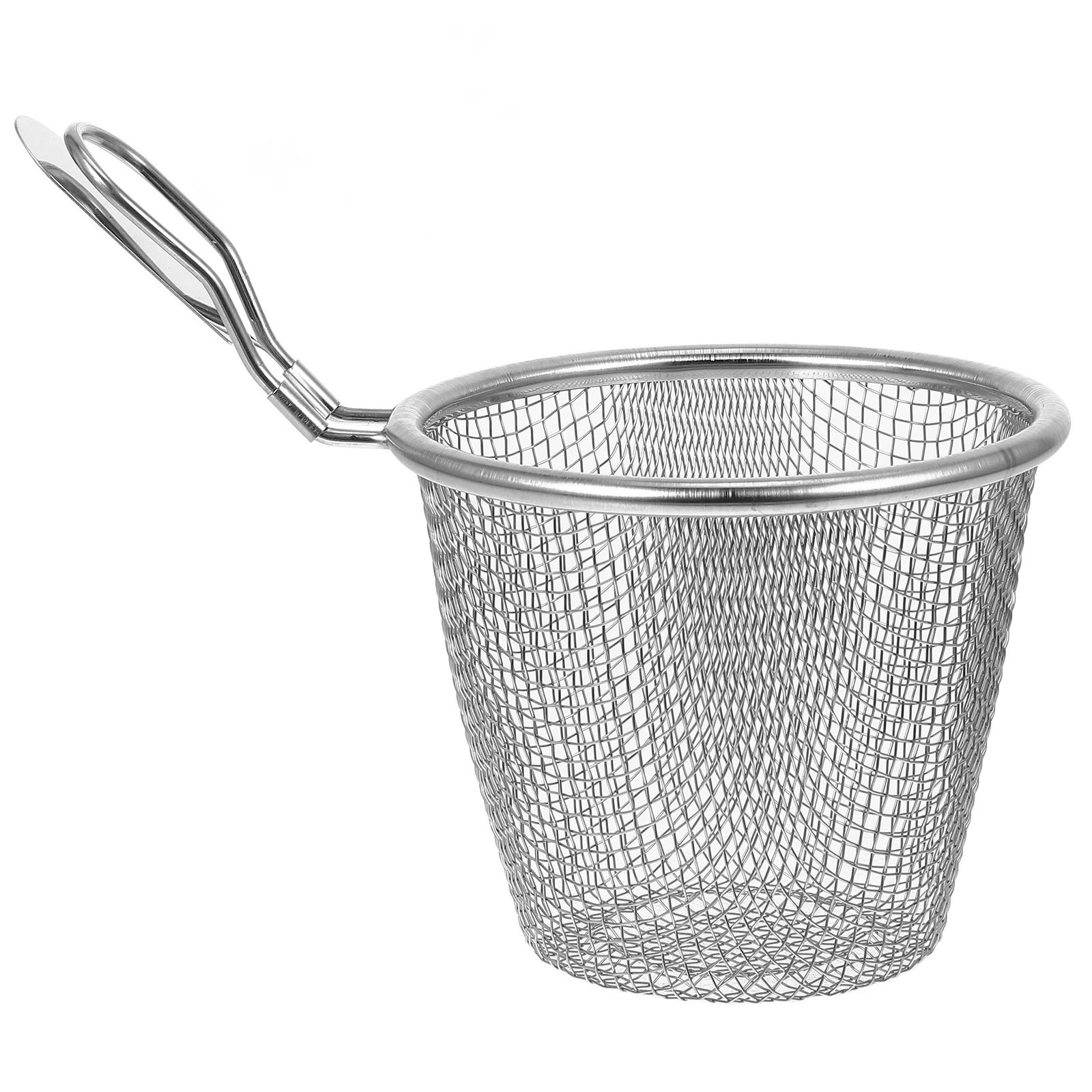 

Stainless Steel Noodle Strainer Fine Mesh Kitchen Tool for Hotpot Pasta Ramen Dumplings Deep-Fried Foods 304 Material