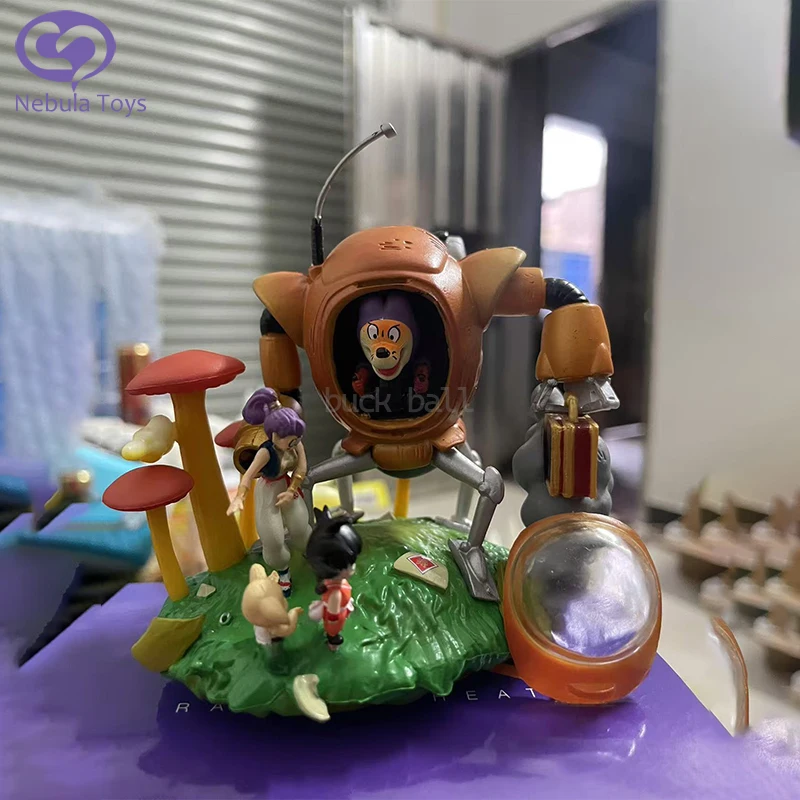 Figura de Dragon Ball Shu figuras de Anime Shu Robot vehículo figura de acción modelo estatua muñeca colección decoración juguete regalo de cumpleaños