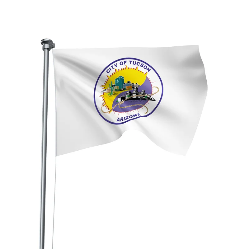 Aertemisi 5' x 3' Tucson Arizona Flag Banner 150cm x 90cm