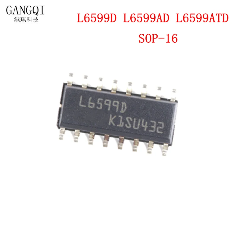 

5PCS New IC L6599D L6599AD L6599ATD SOP16 LCD Power Supply IC LCD Power Supply SMT Drive, Power Supply Controller/monitor