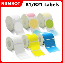 Niimbot B1/B21 Label Paper Mini Printer For Stickers Adhesive Thermal Label Maker For Mobile UV Printer Waterproof Price Tag