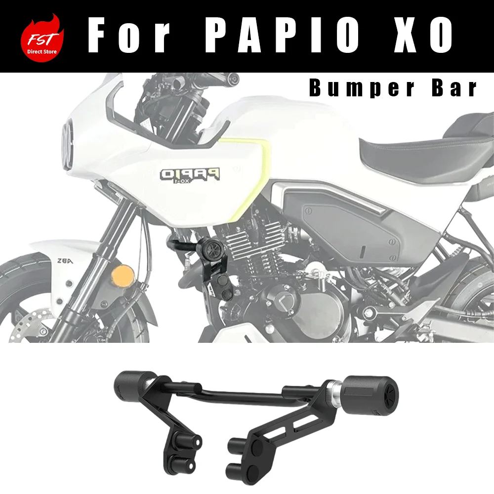 

Race Style Crash Bar + Slider Bobbins for XO Baboon Motorcycle Aftermarket Accessories