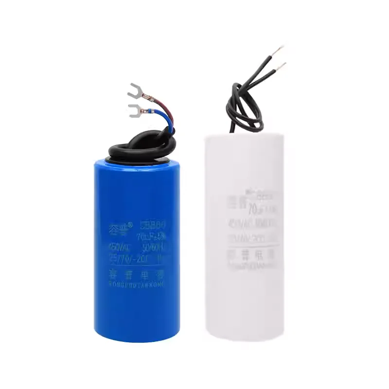 CBB60 70UF450VAC miniature electric hoist capacitor hoist crane winch special capacitor