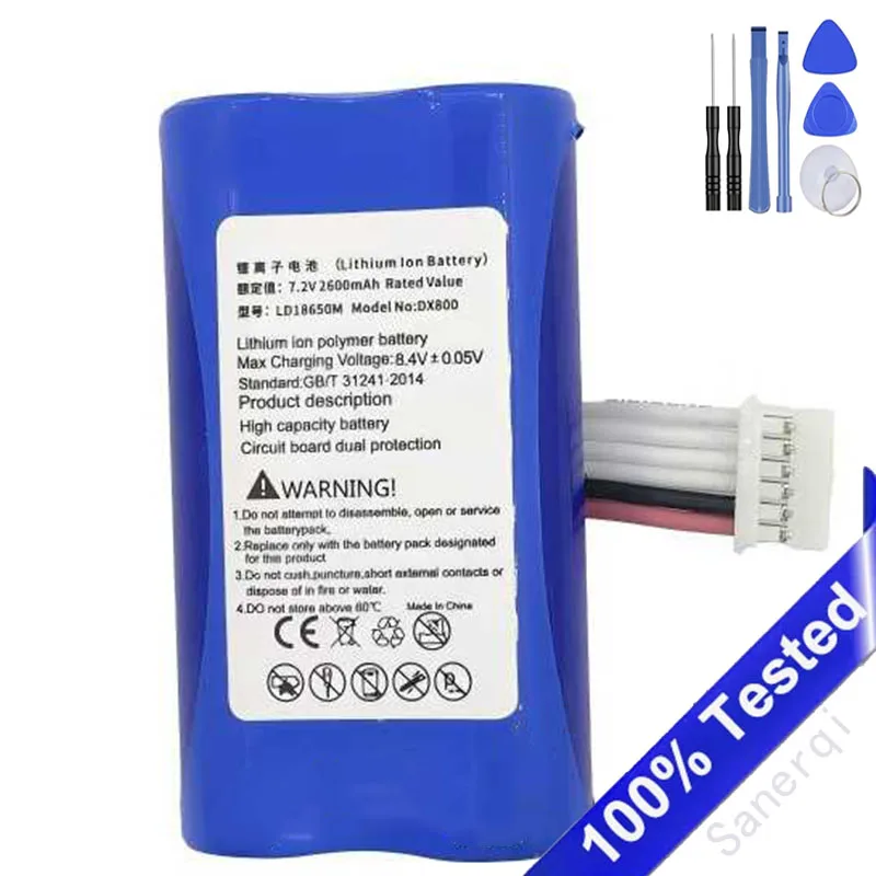 

Аккумулятор LD18650M DX800 2600 мАч для кассовых аппаратов Ingenico A8S, DX8000, DX4000POS + Бесплатные инструменты