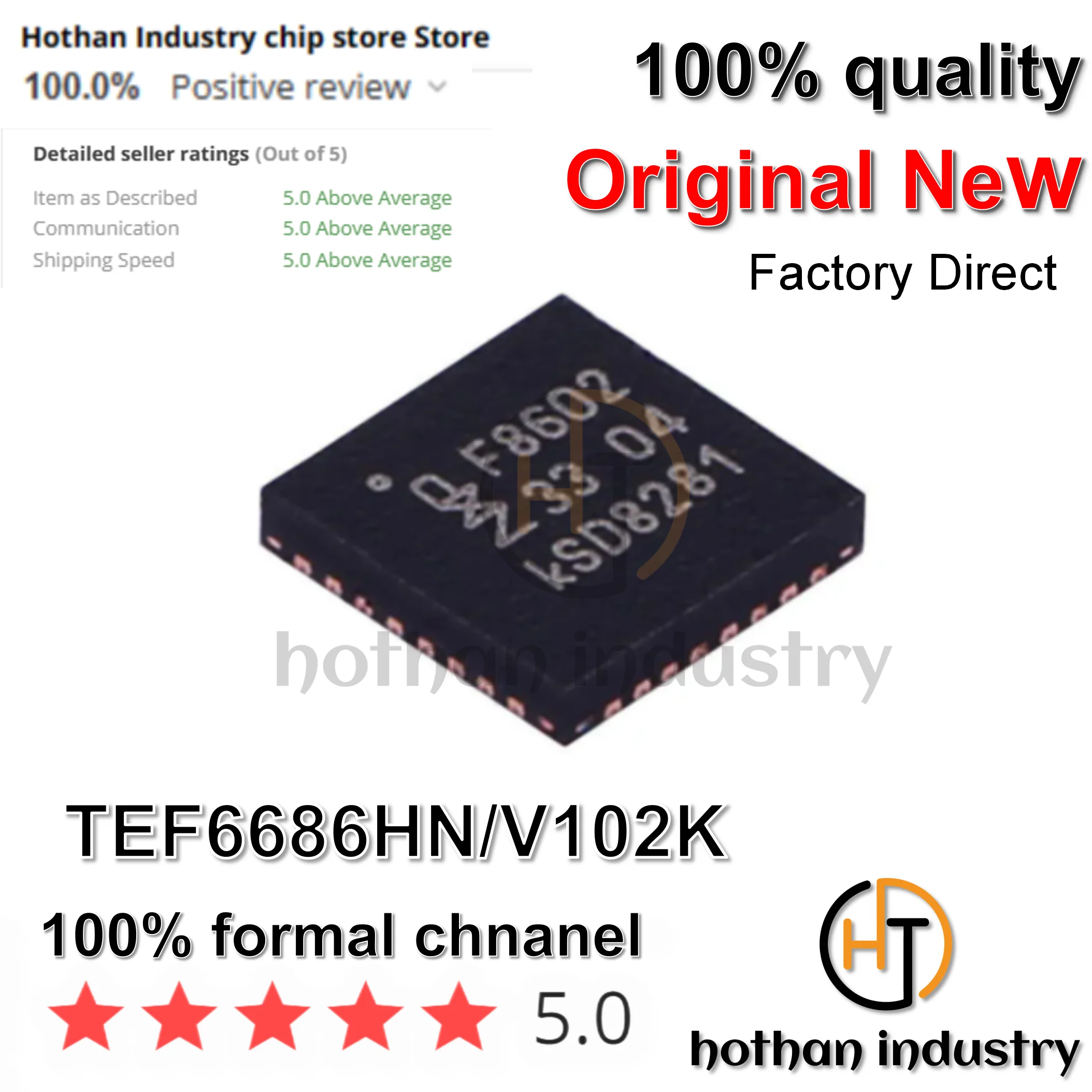 ( 1PCS ) 100% NEW  TEF6686HN/V102K F8602  Tuners Low IF tuner high performance one-chip