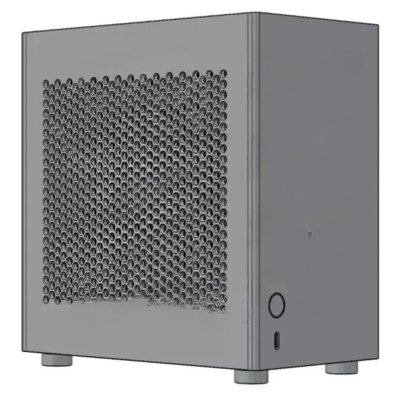 ZS-A4DC/ITX Bkb Half-height Knife Chassis, Version V4\ 4.3L Volume Rtx4060