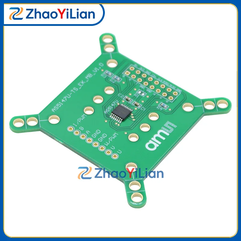 For AS5147U TS_EK_MB Magnetic Rotary Encoder Evaluation Board Contactless Angle Position Sensor Module
