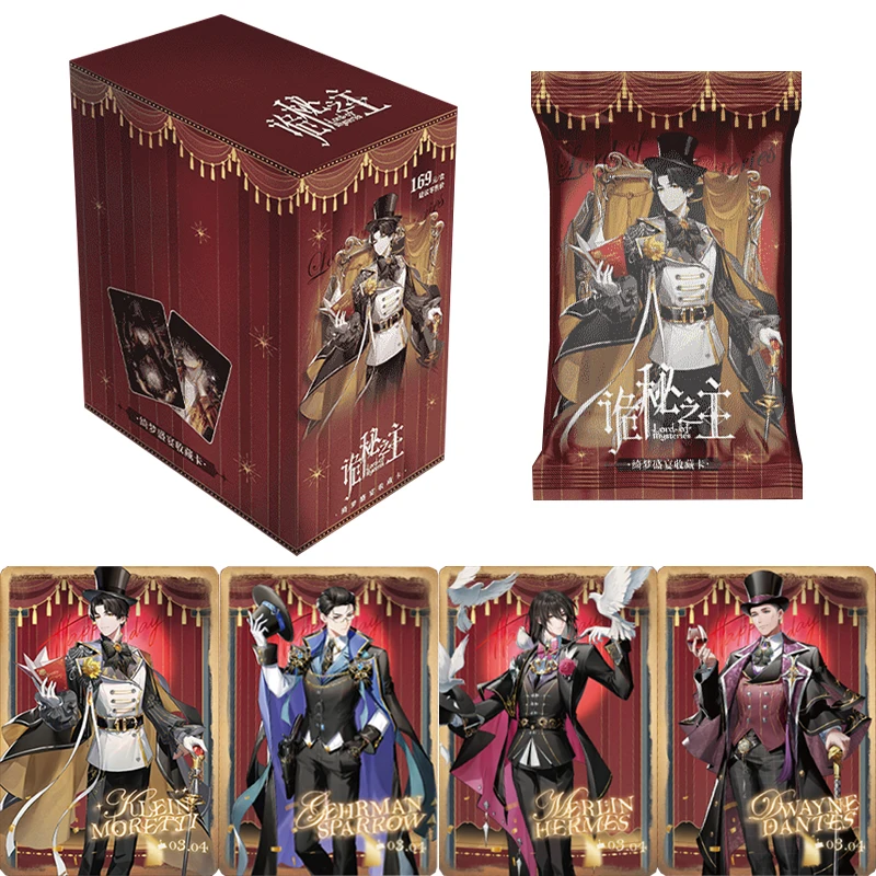 

Подлинная карта Lord of Mysteries Dream Feast Adventure Cards Klein Moretti Audrey Hall, коллекционные карты аниме, игрушки, подарки