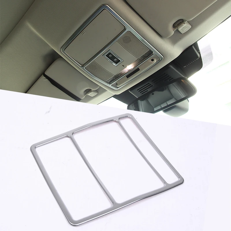 

For Land Rover Discovery Sport 2015 For Evoque Car Accessories ABS Chrome Reading Light Frame Cover Trim