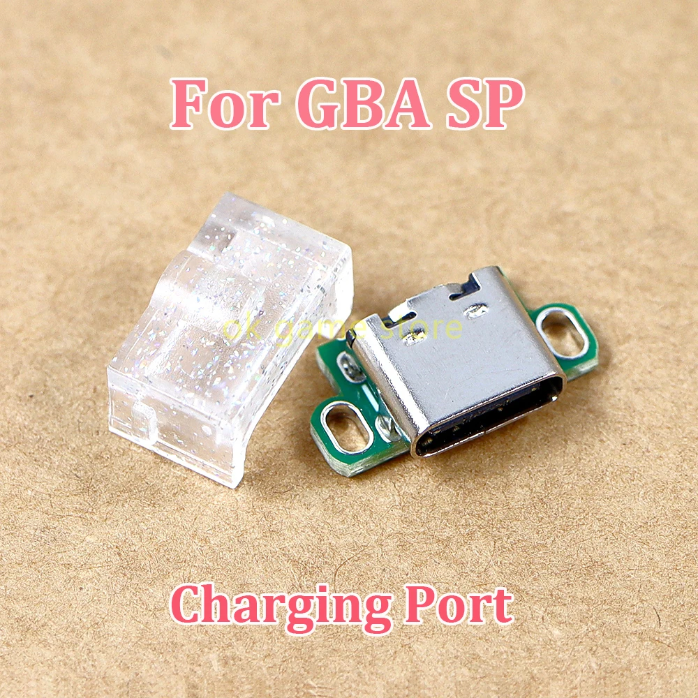 1 шт. зарядный порт с крышкой для GBA SP для Gameboy Advance SP зарядное гнездо для USB-C USB Type-C аксессуары для портов