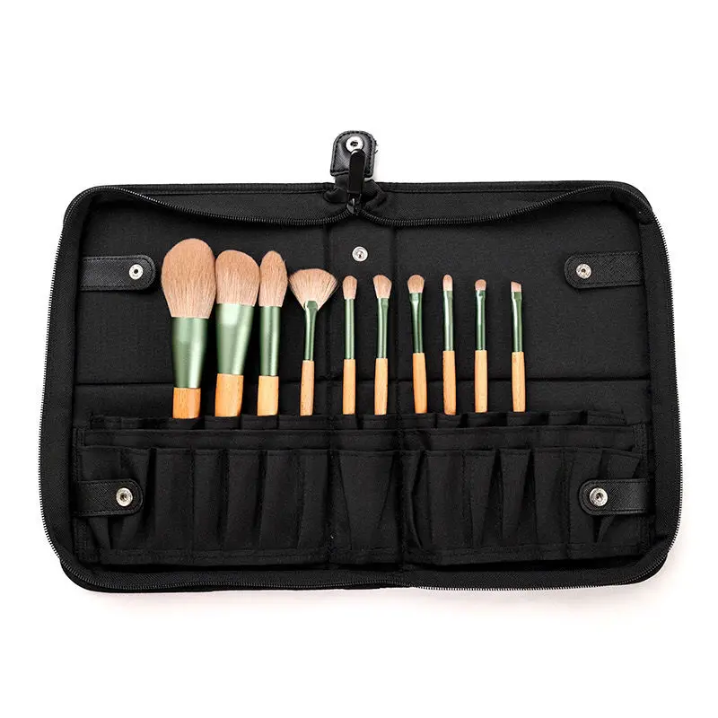 29 Holes Professional Fold Waterproof Women Makeup Brush Tools Bag Organizer Travel Powder Cosmetic Sets Toiletry Case Holder