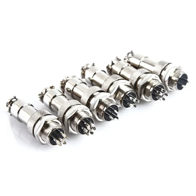 1Set 7/16" GX12 2 3…