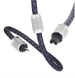 Furutech NCF Nanoflux Power Cable: OCC Rhodium Carbon Fiber for Superior Audio Performance