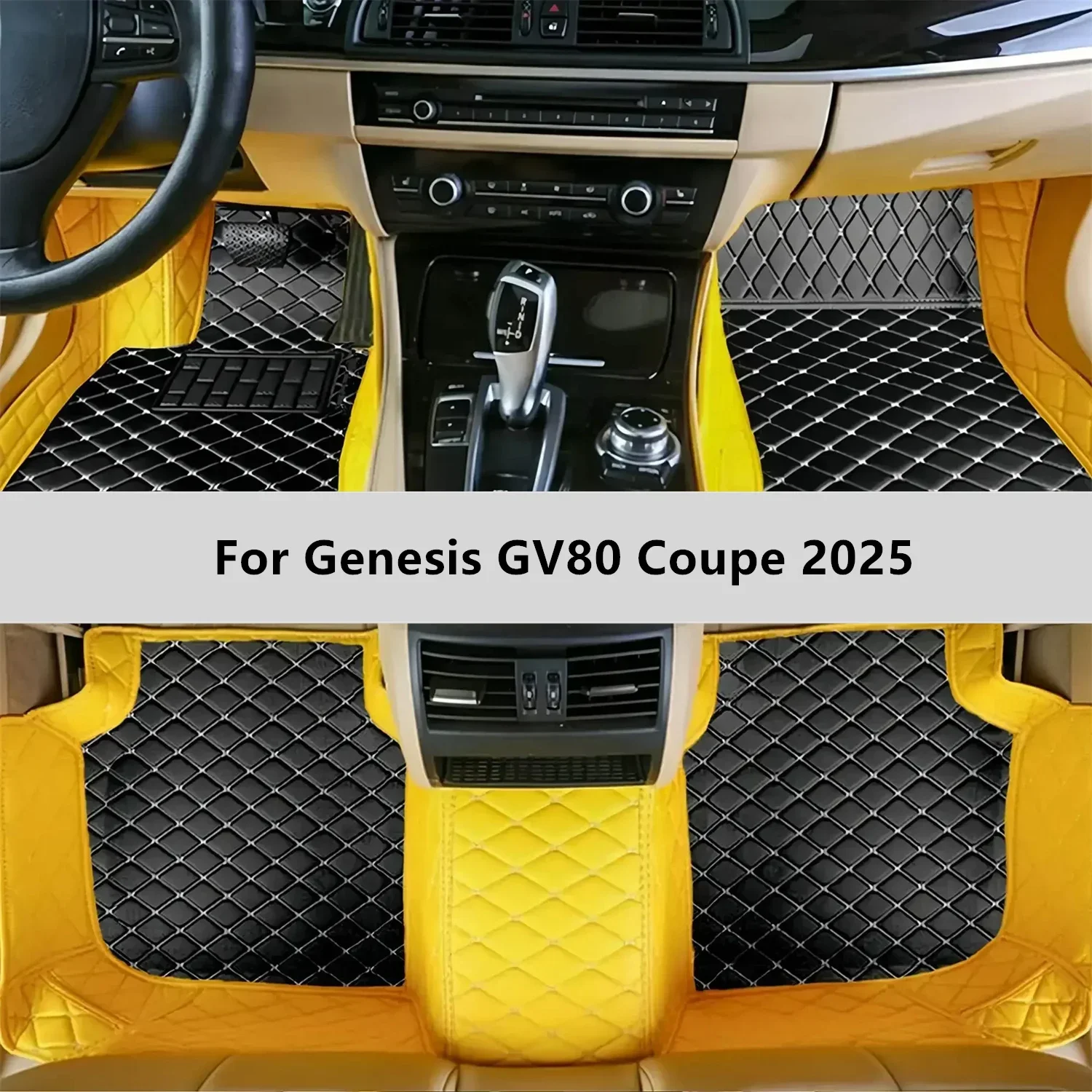 

Автомобильные коврики на заказ для Genesis GV80 Coupe 2025, напольный коврик, автомобильные коврики, аксессуары для мужчин и женщин, аксессуары для интерьера