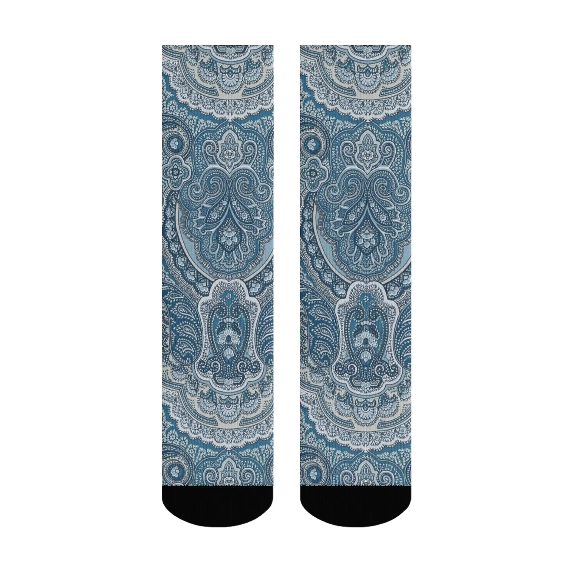 الجدة الرجعية بيزلي الجوارب للجنسين مريحة أزياء شخصية سعيدة الجوارب لينة تنفس عدم الانزلاق الترفيه الرياضة في الهواء الطلق #2