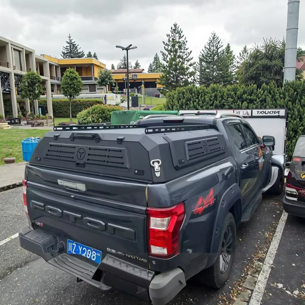 

Dream Garage New High-End Listing Tonneau Truck Covers Hard Tri- Fold 4X4 Aluminium Retractable Tonneau Cover