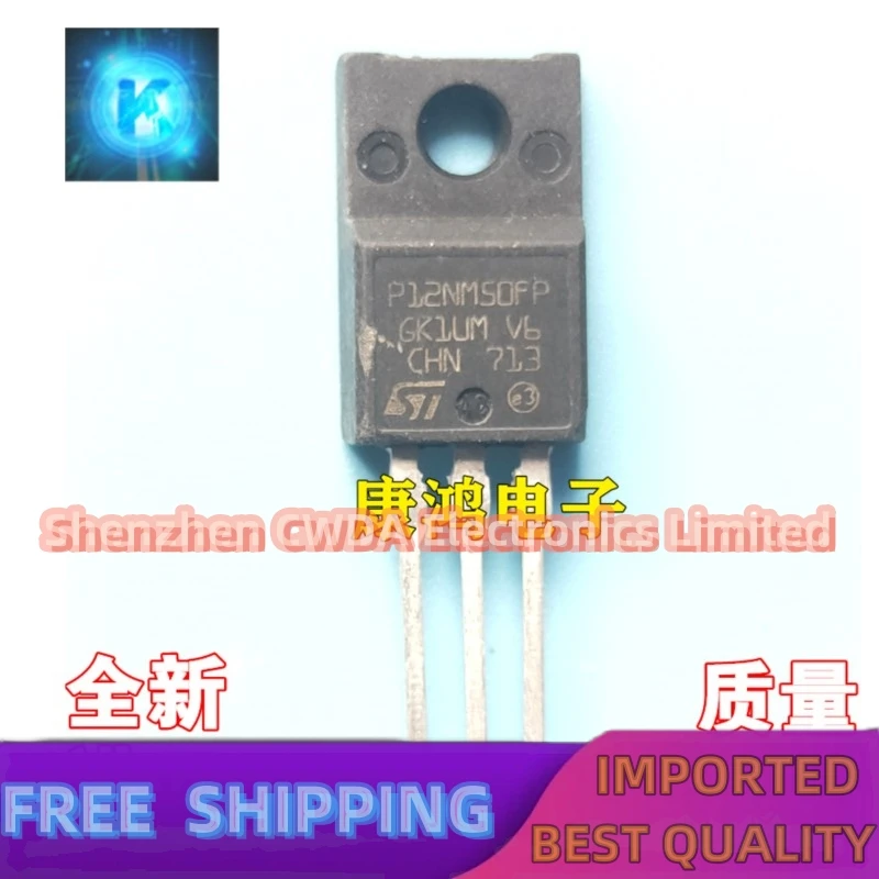 10PCS-20PCS   P12NM50FP STP12NM50FP TO-220F MOS 12A 500V  In Stock Can Be Purchased