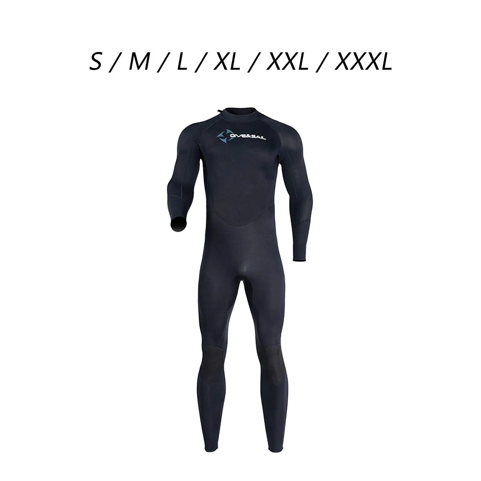 Mens Wetsuits 1.5mm Neoprene Wet Suit Back Zipper Water Resistant Diving Suit for Spearfishing Kayak Surfing Cold Water Canoeing