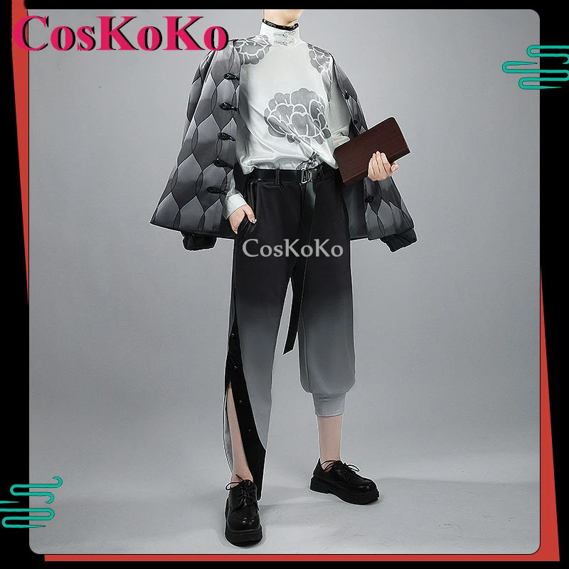 【Customized】CosKoKo Ittetsu Saiki Cosplay Anime VTuber Costume Asia Travel 2023 Fashion Handsome Outfit Party Role Play Clothing