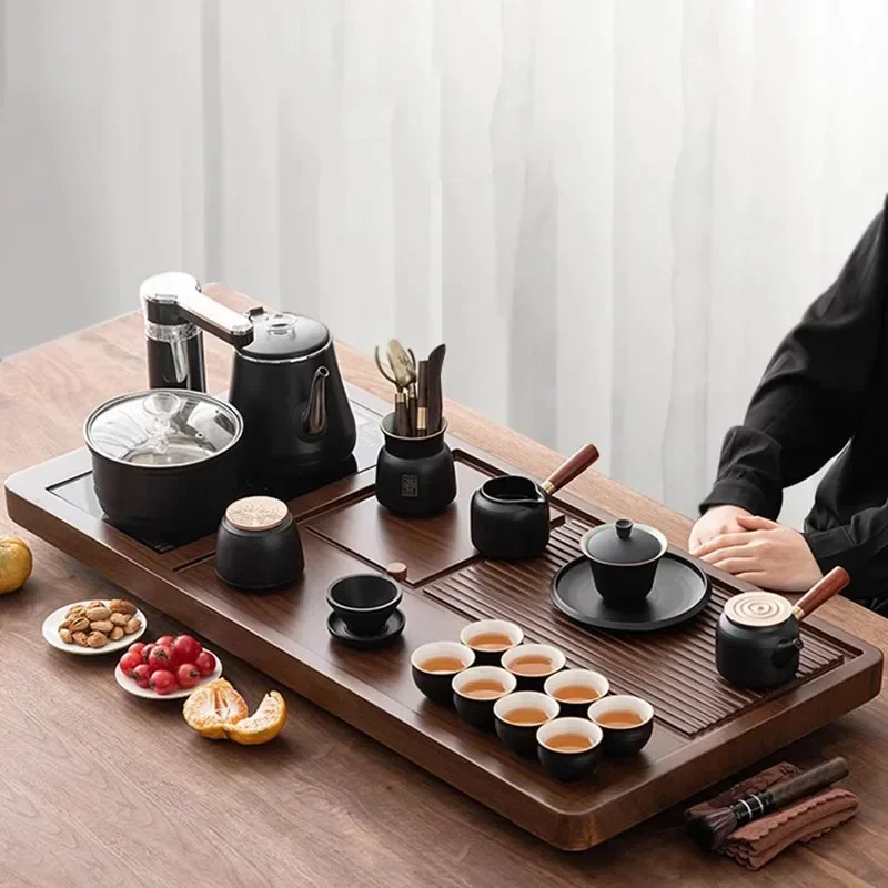 

Wooden Strainer Tea Set Afternoon Luxury Tools Matcha Cup Whisk Chinese Tea Set Ceremony Semi Automatic Juego De Te Teaware