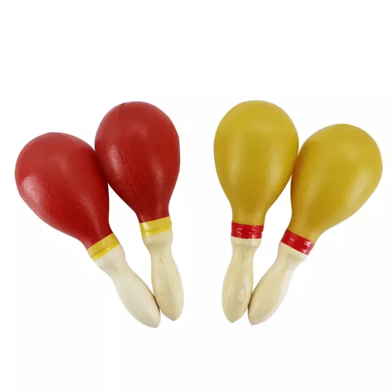 Orff-Hochets Marteau de Sable pour ixKTV, Maracas en Bois, Jouet pour Bébé, Outils pour Enfants, Cadeau Musical