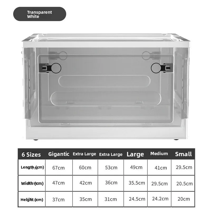 Luxury Acrylic Hamster Cage Portable Carry-On Pet Storage Box Large Transparent Breathable Pet Kennel Hamster Luxury Case