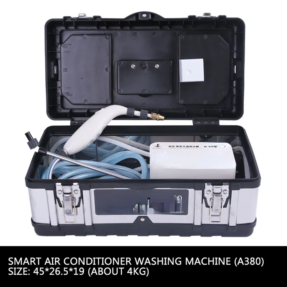 Air Conditioner Cleaning Machine A380 Cleaning Air Conditioner Tool On-hook Indoor Unit Cleaning Equipment Toolbox