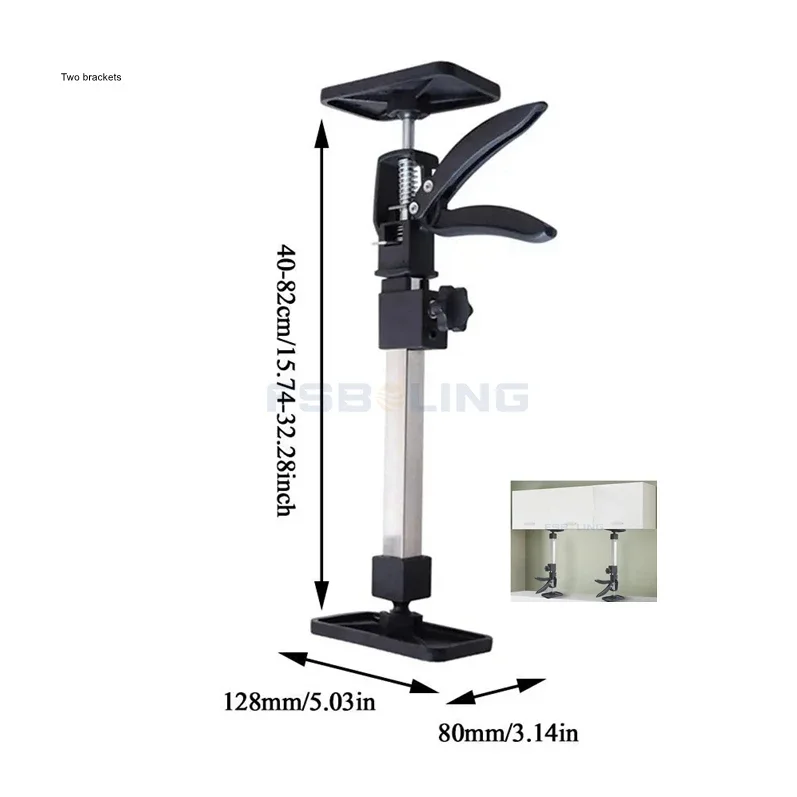 

Hot Selling 40-82cm Cabinet Adjustable Hand Support System Home Decoration Telescopic Support Rod