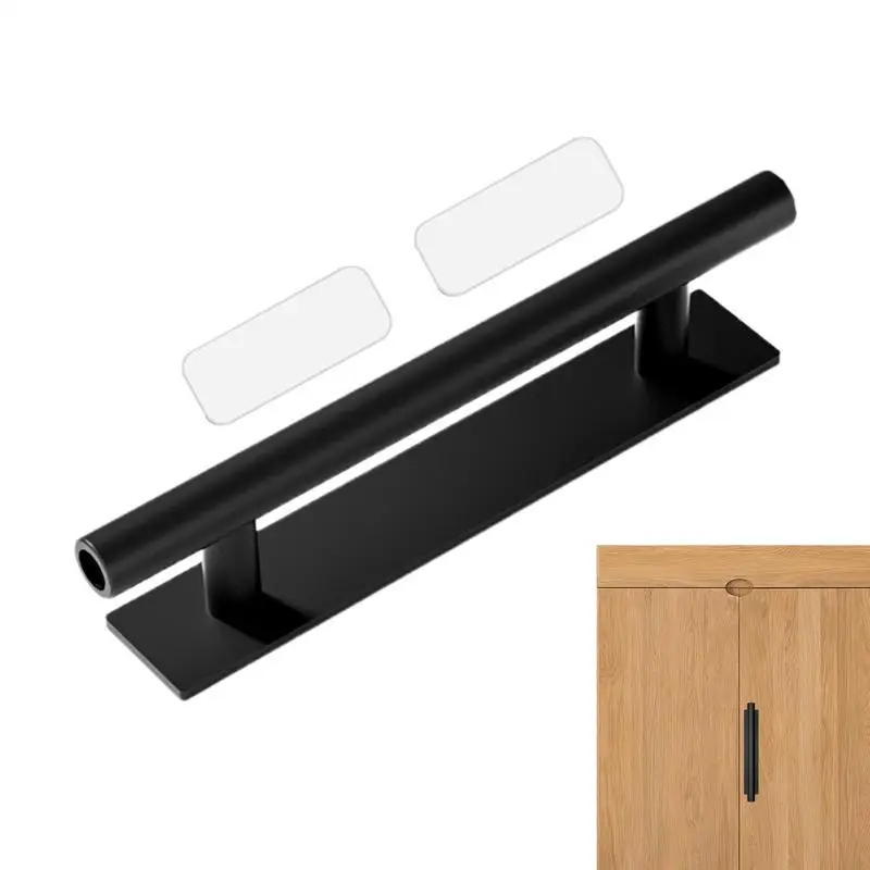 Adhesive Handle Closet Handles Helper Peel And Stick No-Drilling Adhesive Drawer Push Pull Helper Versatile For Cabinet Glass