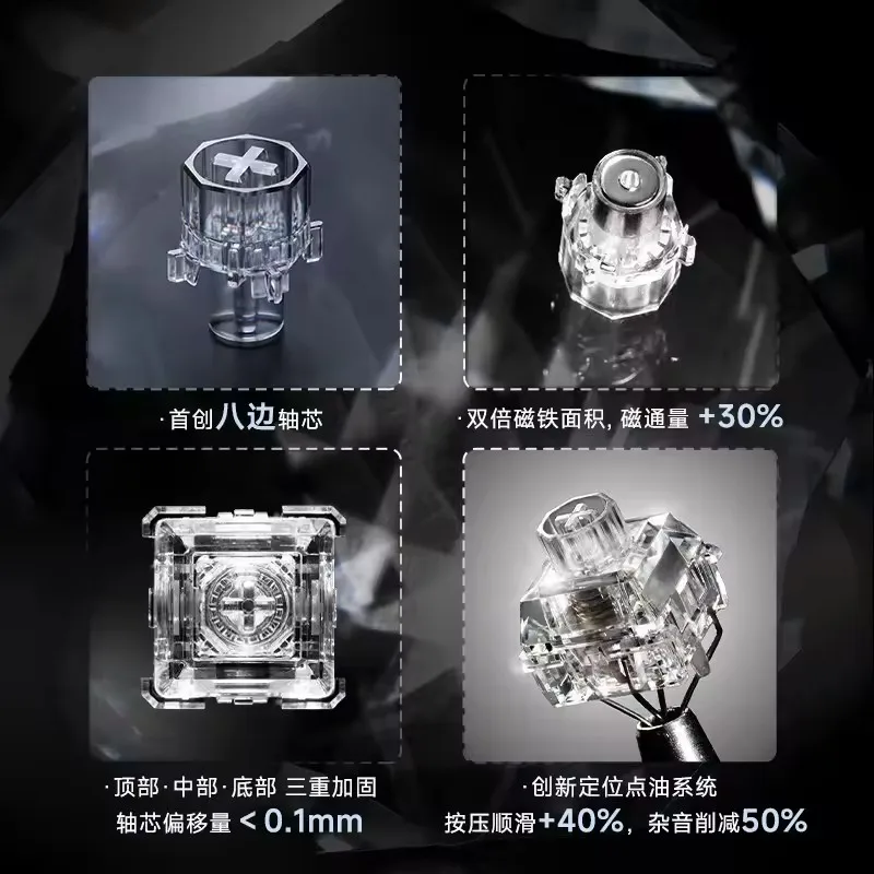 WS Wuque Studio Babao Diamond Series Magnetic Switch Cullinan