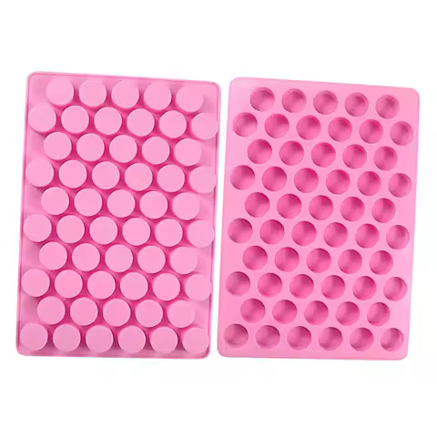 2 Pcs Funny Baking Molds Round Silicone Food Gummy Candy Semi Sphere Lollipop High Semi Sphere Silicone Shape Funny Baking