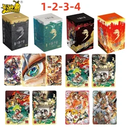 Coleção de Heróis da Glória de KAYOU Three Kingdoms, Canção de Fogo, Penhasco Vermelho, Generals Card Series Gift, 1.2.3.4