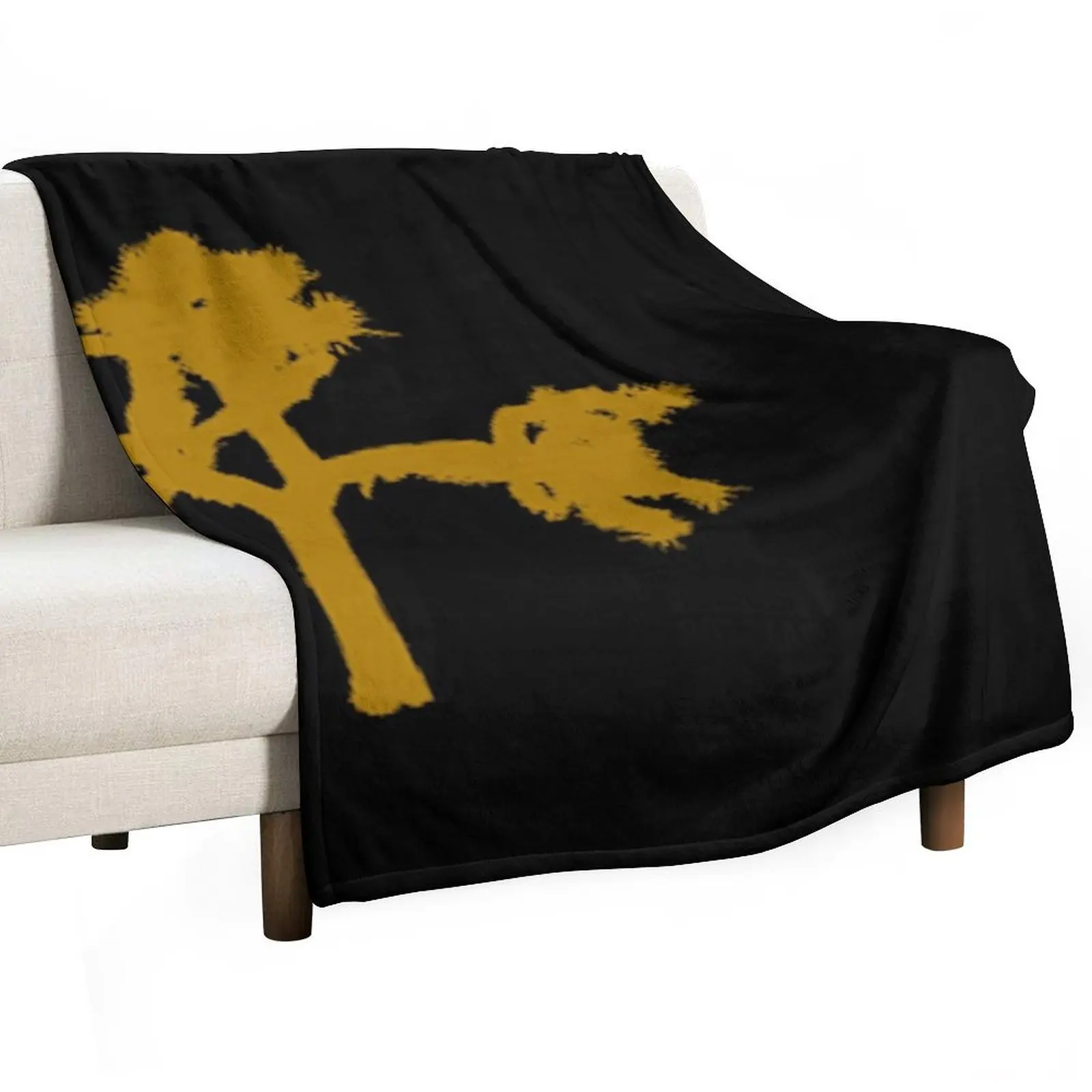 

U2 Large Joshua Tree Throw Blanket warm for winter Loose sofa bed Sleeping Bag Blankets