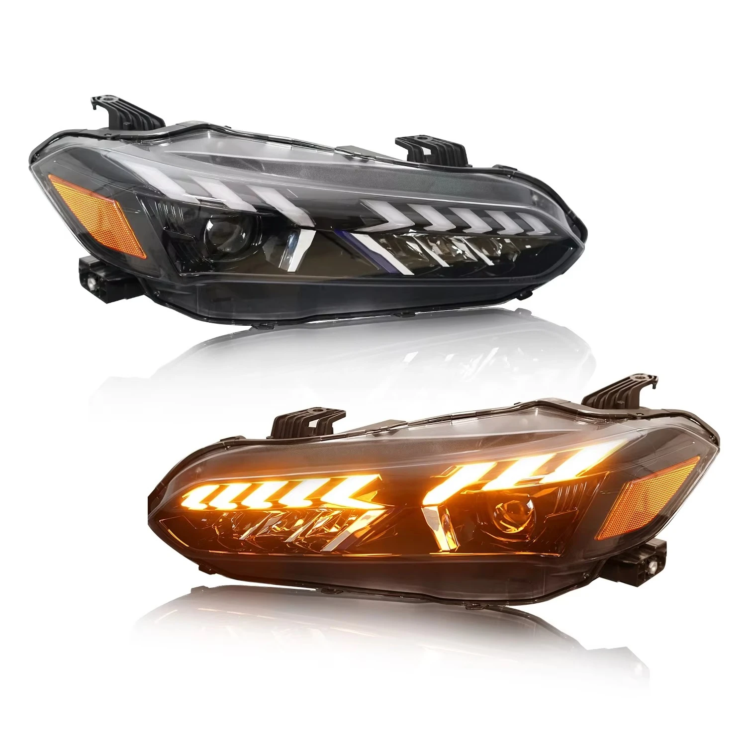 

Led Head Light for 11th 2022-2023 Head Lamp Modification Assembly Daytime Running Light Driving Light Body Kit