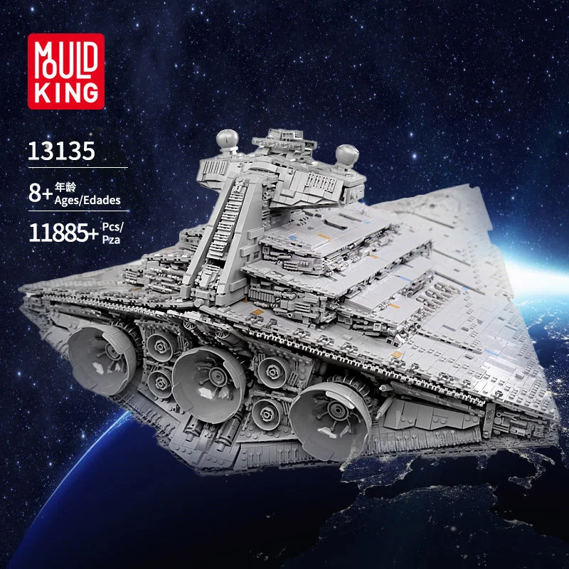 MOULD KING ISD Monarch MOC-15881 MOC-15881 Star Plan Toys Executor class Star Dreadnought Compatible Blocks Kids Christmas Gifts