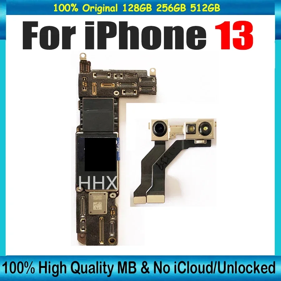 Fully Tested Mainboard for iPhone 13 Motherboard With Face ID