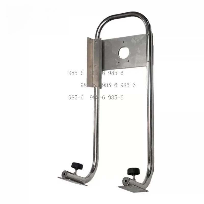 Rubber Boat Assault Boat Outboard Motor Front Control, Stainless Steel Simple Direction Control Console
