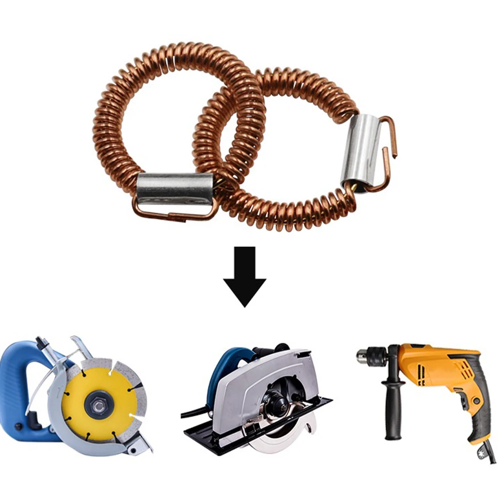 5pcs Stator Tension Spring Set 12mm 17mm For 110 Marble Machine C7 Electric Circular Saw Small Electric Pick Angle Grinder