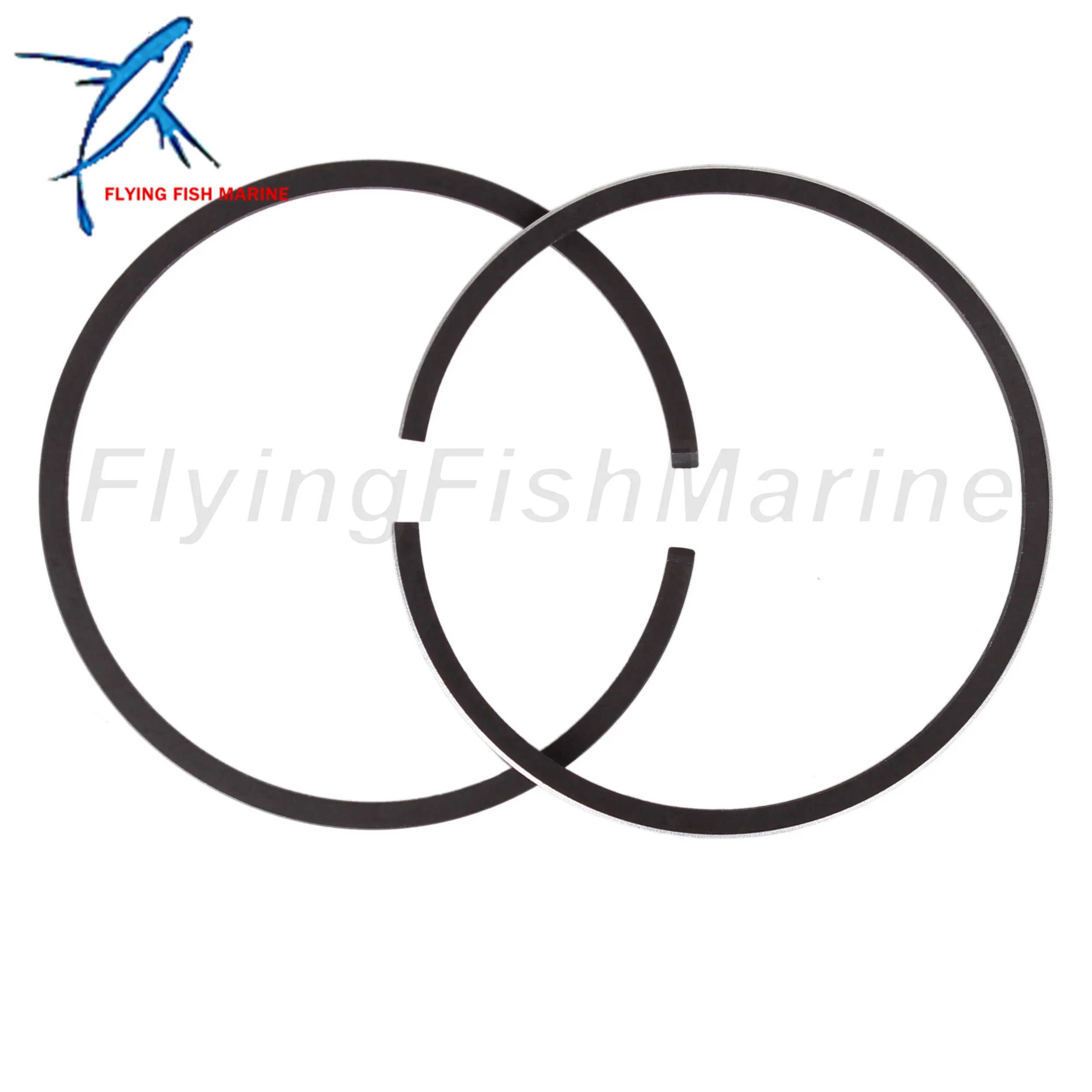 

Outboard Motor 6G1-11610-00 6N0-E1603-00 647-11610-00 6G1-11603-00 STD Piston Ring for Yamaha 4HP 5HP 6HP 8HP, 50mm STD, 2 PCS