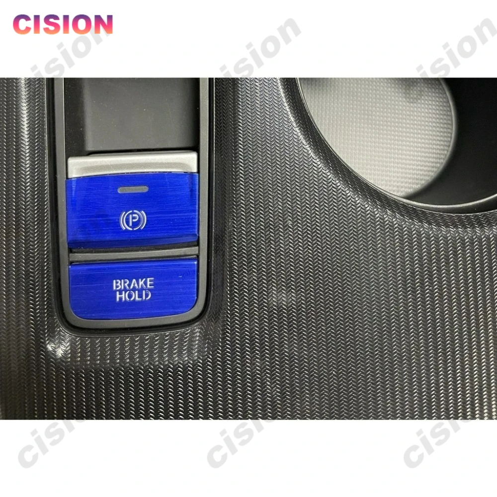 

Car Door Window Control Park Brake Holder Engine Start Stop Buttons Cover Trim Aluminum Sticker for Honda HRV Vezel 2022-2025
