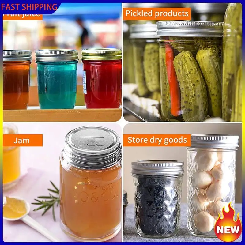 Hot Trend-196 Count 70Mm Regular Mouth Canning Lids For Ball And Kerr Canning Lids - Split-Type Metal Jar Lids For Canning