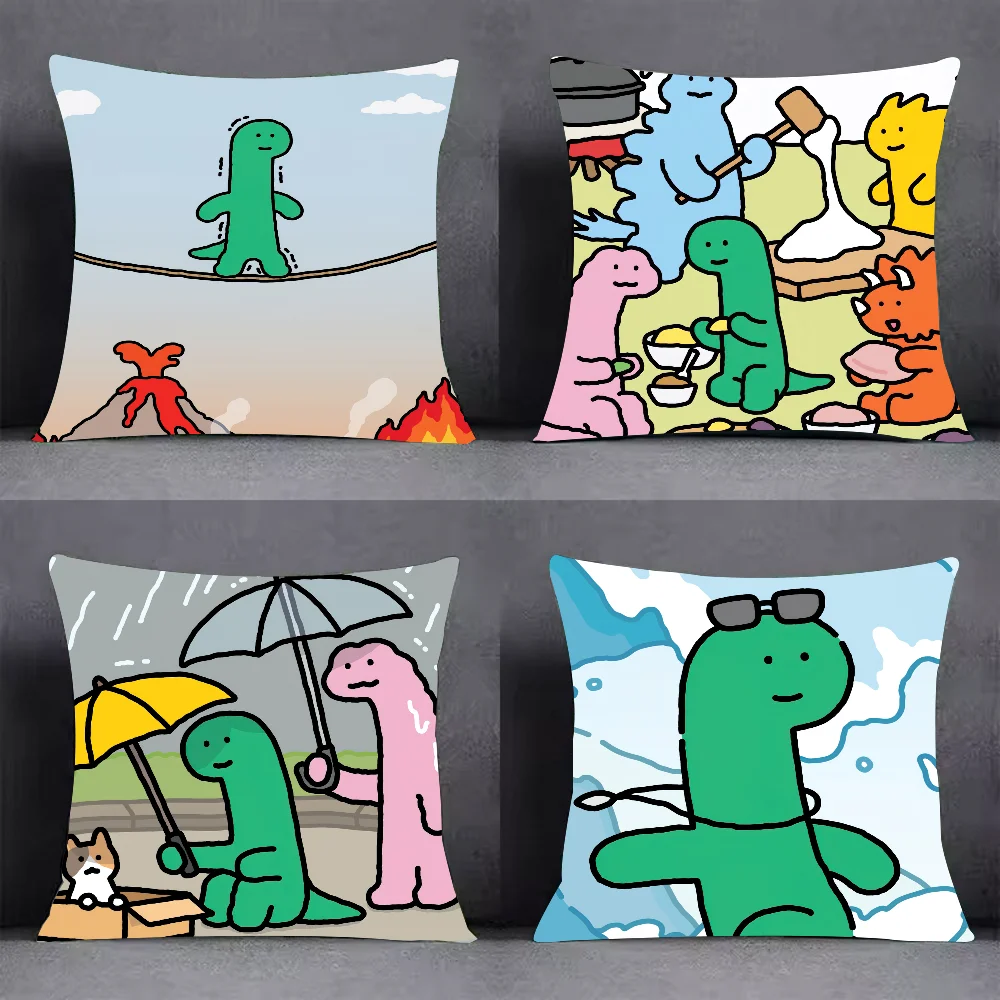 

Милая наволочка с рисунком J-Joguman Studio, квадратный диван с удобной подушкой с рисунком, подходит для комнаты