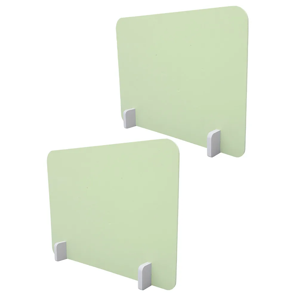 1Set Desk Divider Privacy Panel Portable Office Partition Board Lightweight Stable for Student Testing Classroom Study