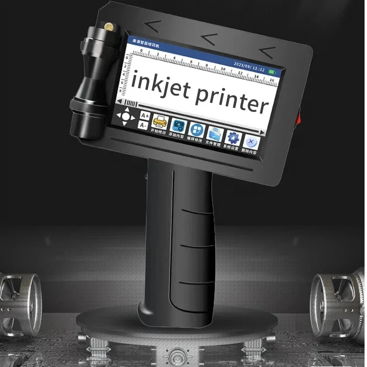 

N5 Handheld Inkjet Printer Portable Date Batch Number QR Code Packaging Bag Plastic Bottle Printing Machine 12.7mm