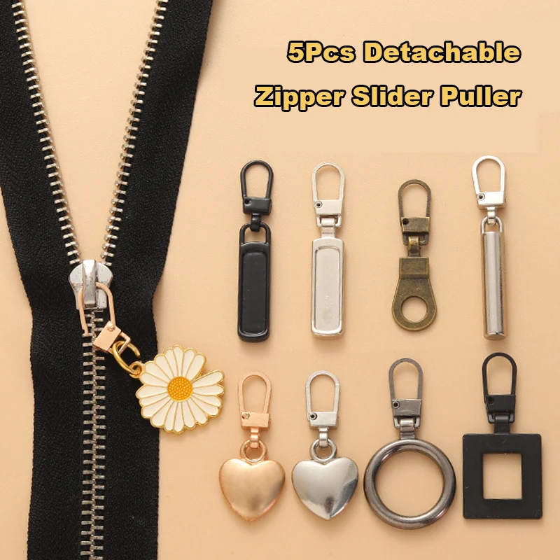 Zipper sliders
