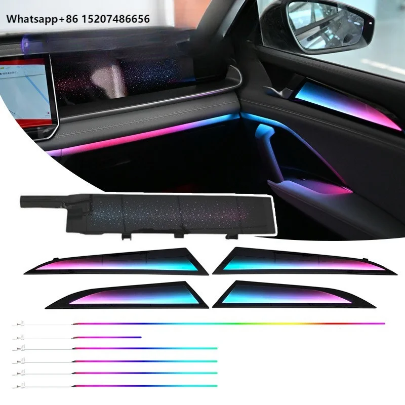 Dynamic Starlight Ambient Lighting Kit for  L 2025-2026 Models 64 Color Symphony LED Car Ambient Light