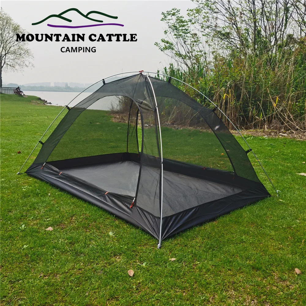 

2person Self-supporting mosquito proof tent,3/4season Freestanding Camping Tent with Aluminum Poles, Mosquito Net for Hiking,