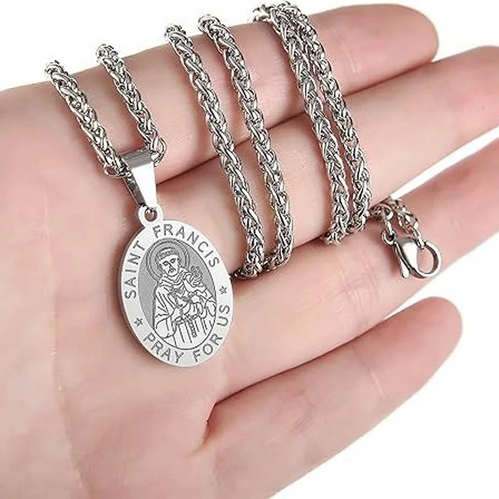 Hip-Hop-Herren-Halskette mit quadratischem braunem Edelsteinanhänger, Vintage-Schmuck aus Edelstahl, modische Damen-Halskette, Accessoires – Detail 4